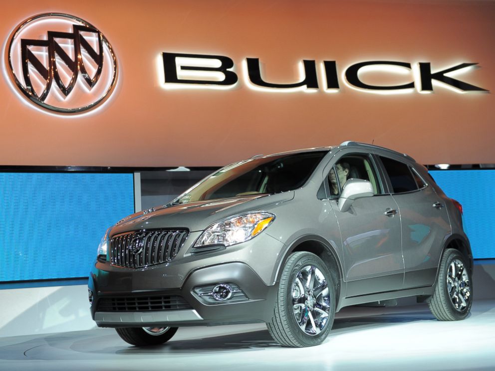 PHOTO: The 2013 Buick Encore Crossover SUV is introduced during the press preview day at the 2012 North American International Auto Show, Jan. 10, 2012, in Detroit.