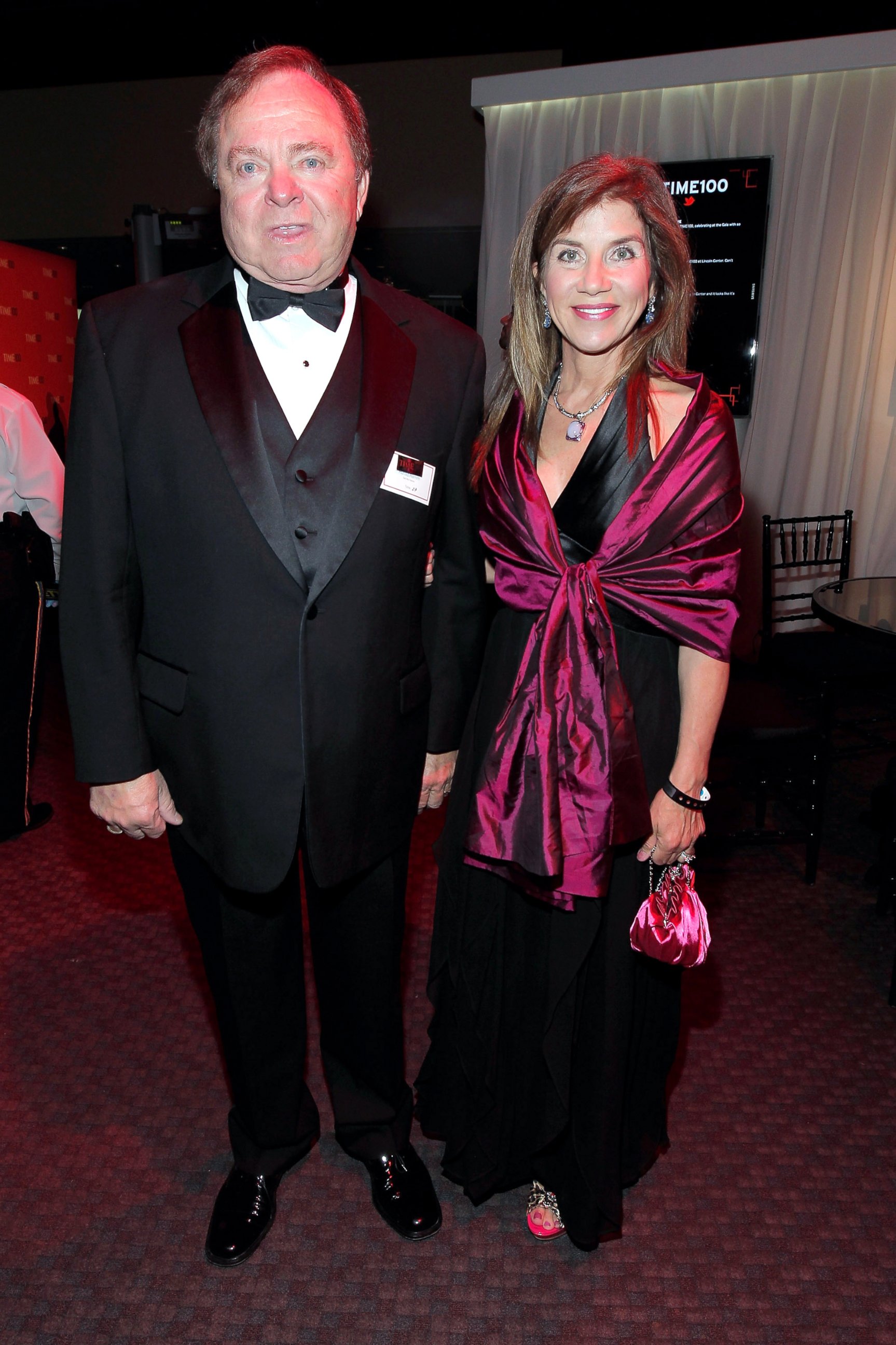 PHOTO: Harold Hamm and Sue Ann Hamm attend the TIME 100 Gala, TIME'S 100 Most Influential People In The World, cocktail party at Jazz at Lincoln Center, April 24, 2012, in New York.
