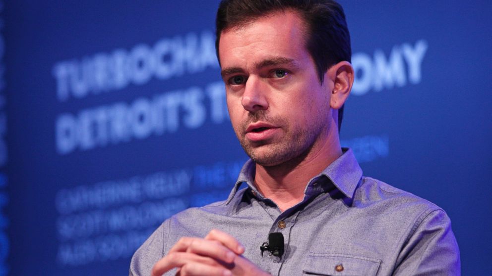 Twitter Chairman and Square CEO Jack Dorsey moderates a panel discussion at Techonomy Detroit at Wayne State University in Detroit, Mich., Sept. 17, 2013.
