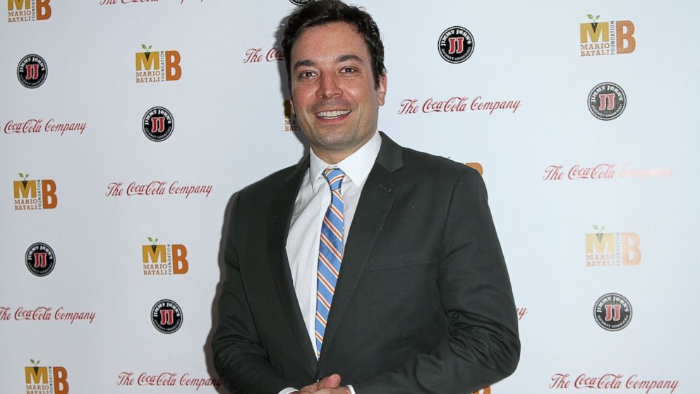 Jimmy Fallon attends the 2nd Annual Mario Batali Foundation Honors Dinner at Del Posto Ristorante in New York, Oct. 6, 2013.
