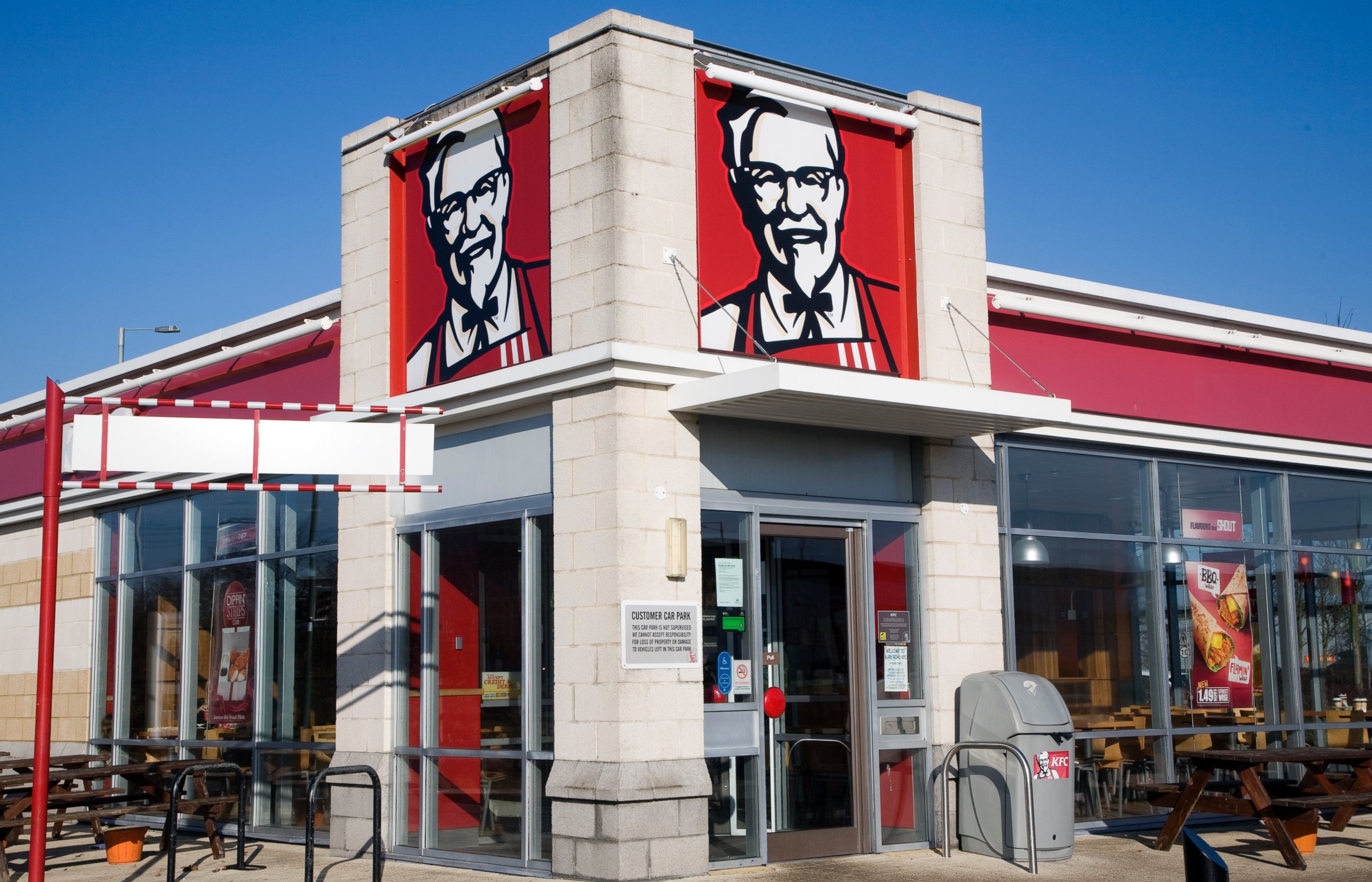 PHOTO: A KFC is pictured in Ipswich, Suffolk, England on Jan. 1, 2006. 