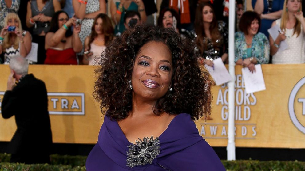 PHOTO: Oprah Winfrey arrives at the 20th Annual Screen Actors Guild Awards at the Shrine Auditorium on Jan. 18, 2014 in Los Angeles, Calif.