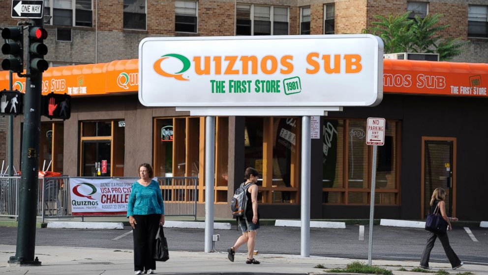 In this file photo, the first Quiznos is pictured in Denver, Colo. on Aug. 19, 2011.