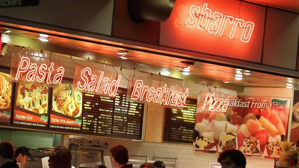In this file photo, a Sbarro restaurant is pictured on April 4, 2011 in Chicago, Ill. 