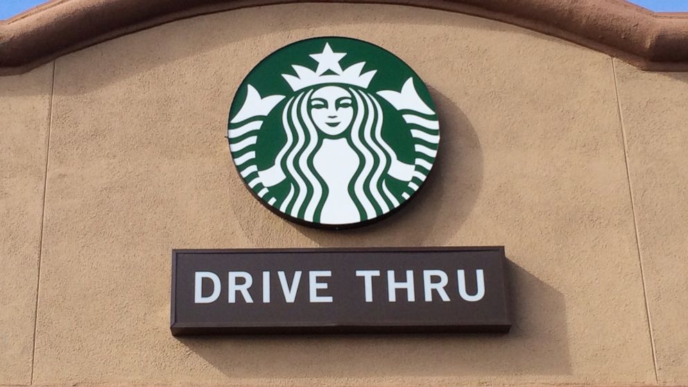 PHOTO: Starbucks Coffee sign is pictured Jan. 29, 2015.