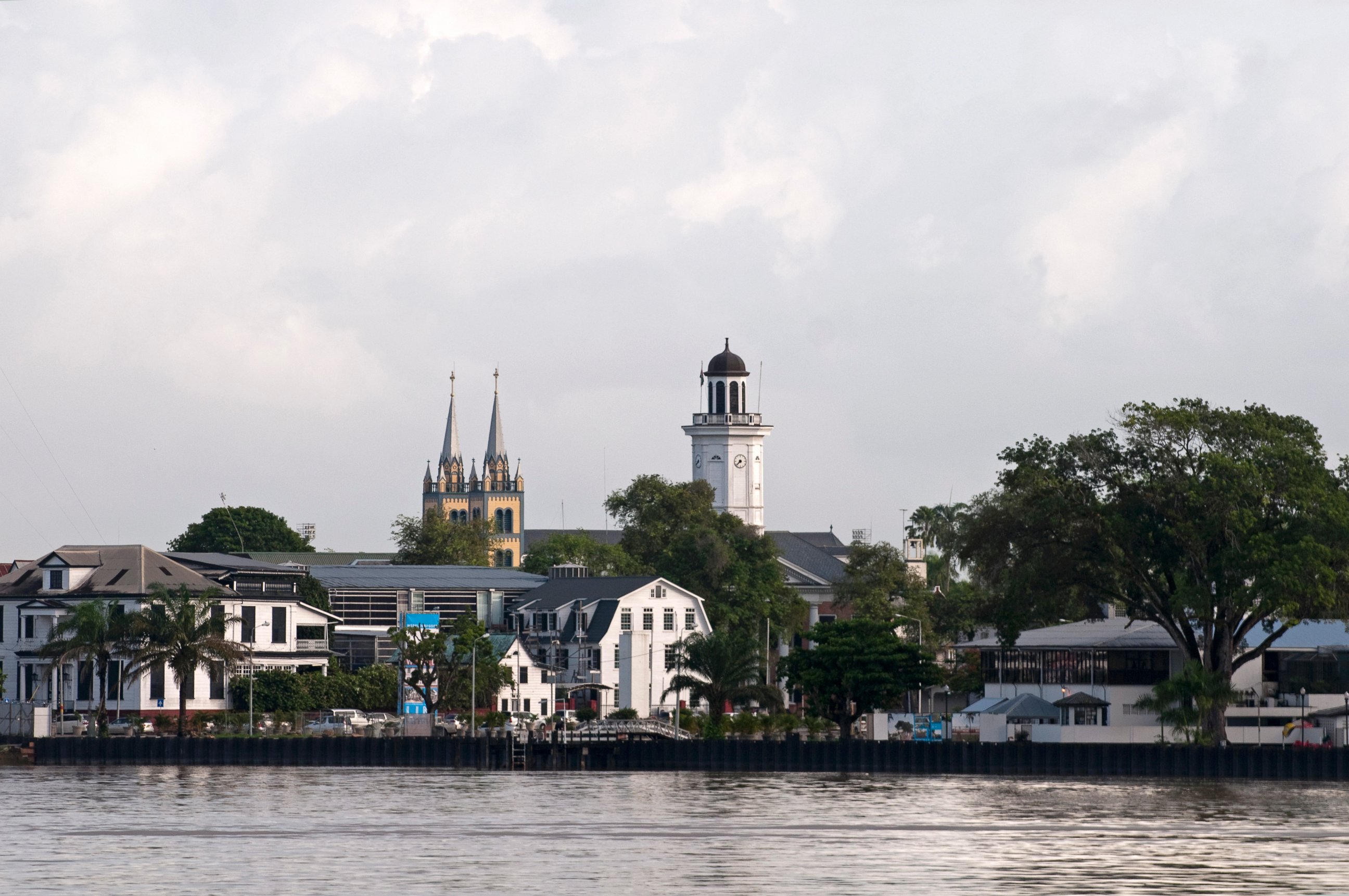 PHOTO: View of Paramaribo in Suriname, South America
