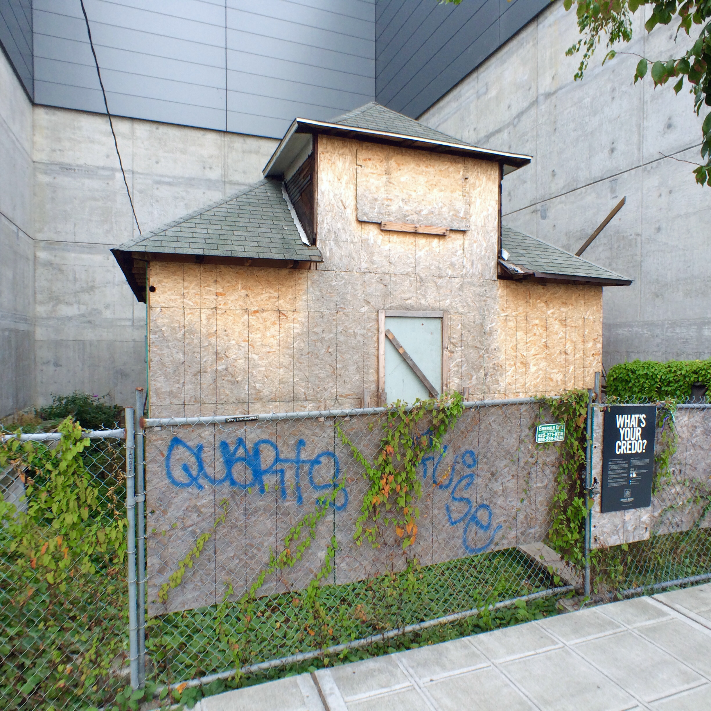 PHOTO: The Edith Macefield house is seen in Seattle, Oct. 10, 2014.