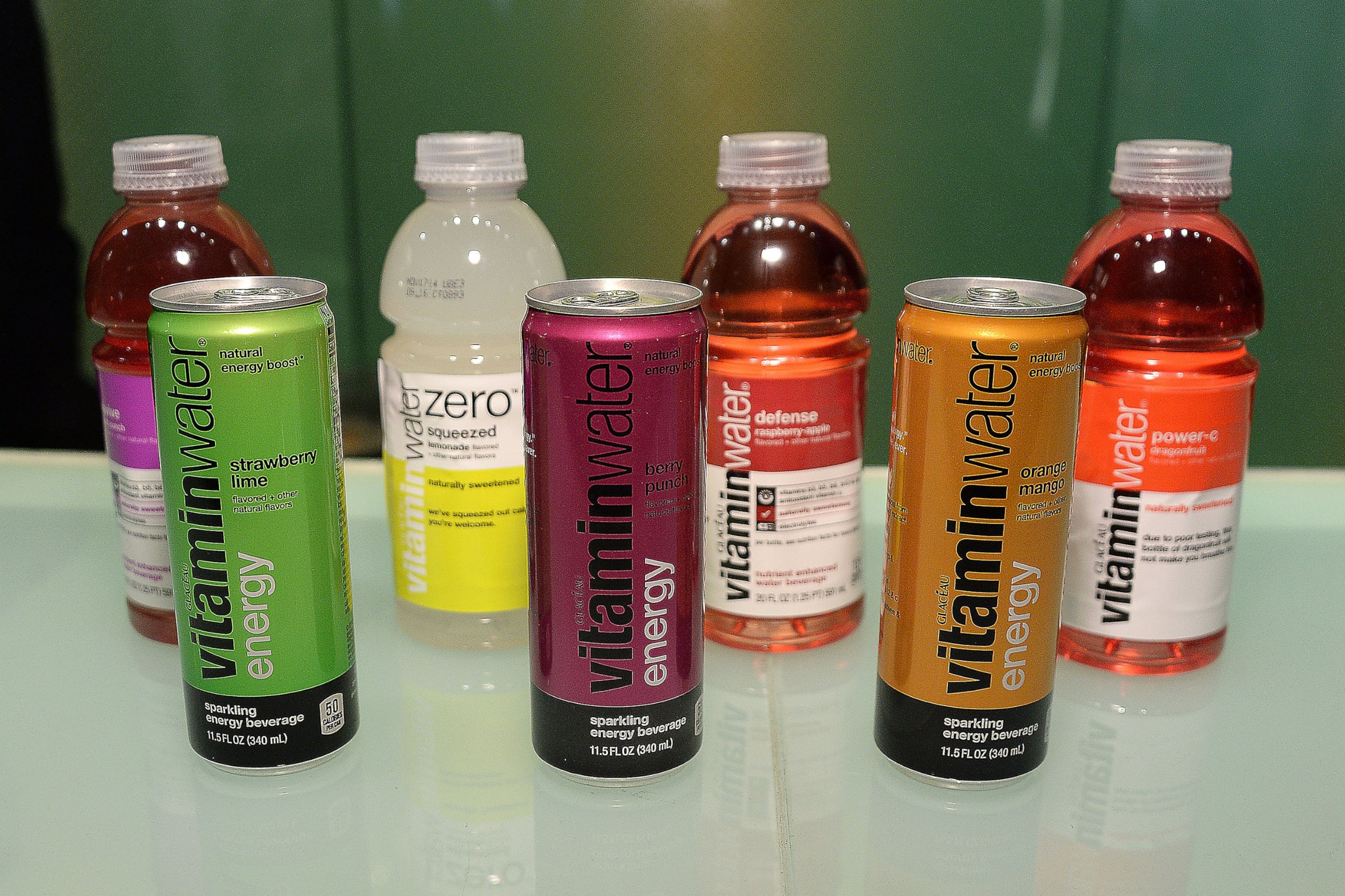 PHOTO: VitaminWater is pictured on Sep. 16, 2014 in New York City.  