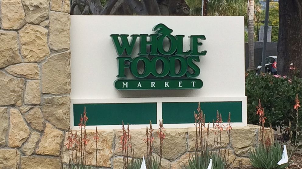 PHOTO: A Whole Foods sign is pictured in this stock photo. 