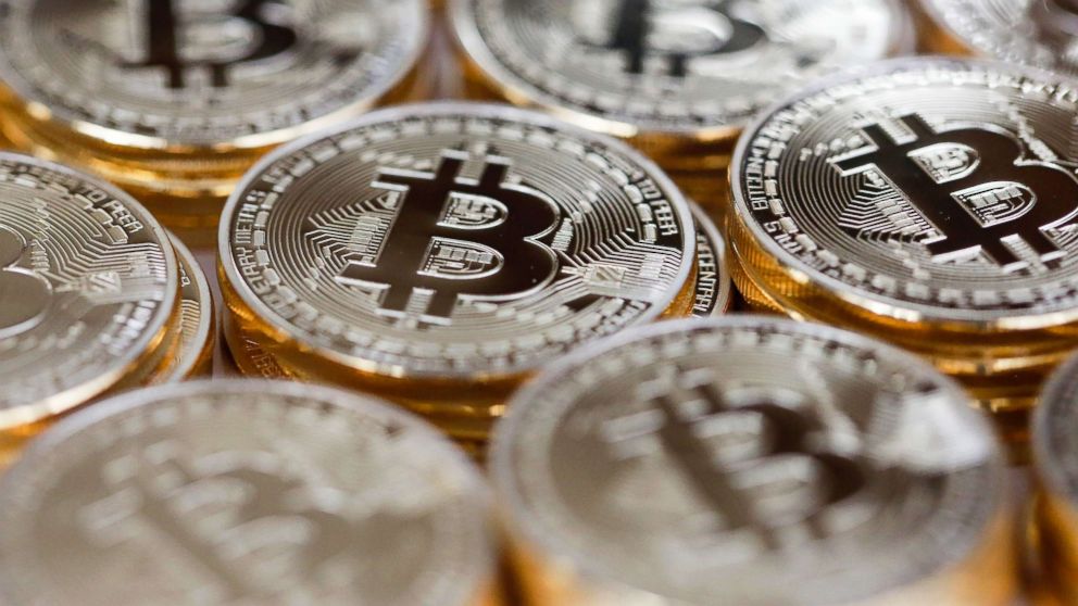 A collection of Bitcoins are pictured, Dec. 10, 2015.
