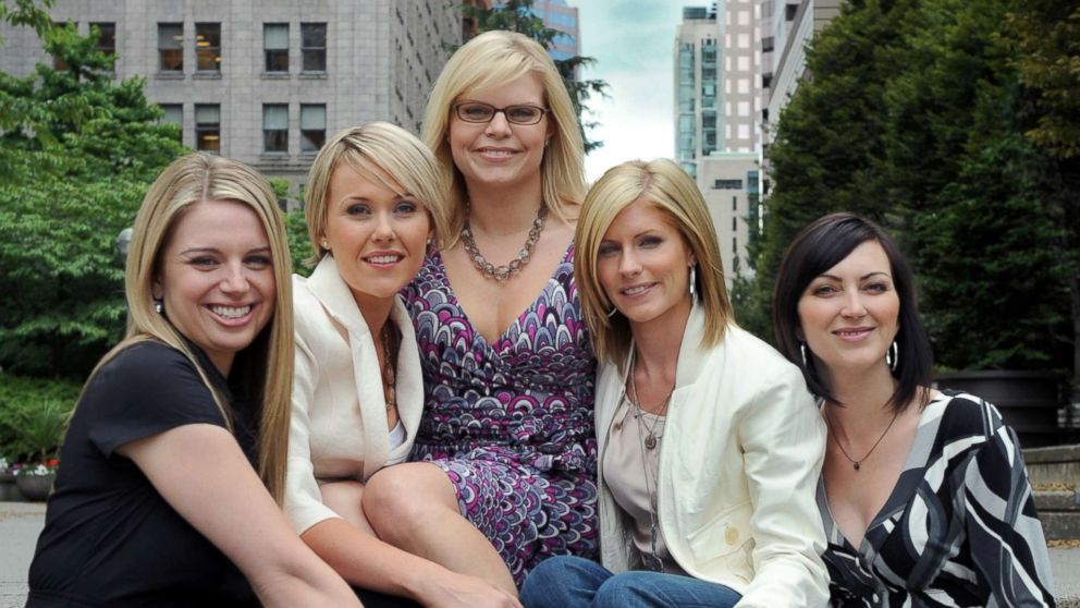 PHOTO: Sandra Grahame, center, poses with members of the Smart Cookies.