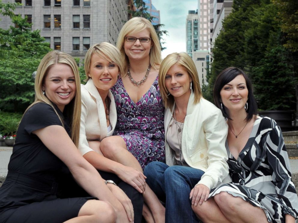 PHOTO: Sandra Grahame, center, poses with members of the Smart Cookies.