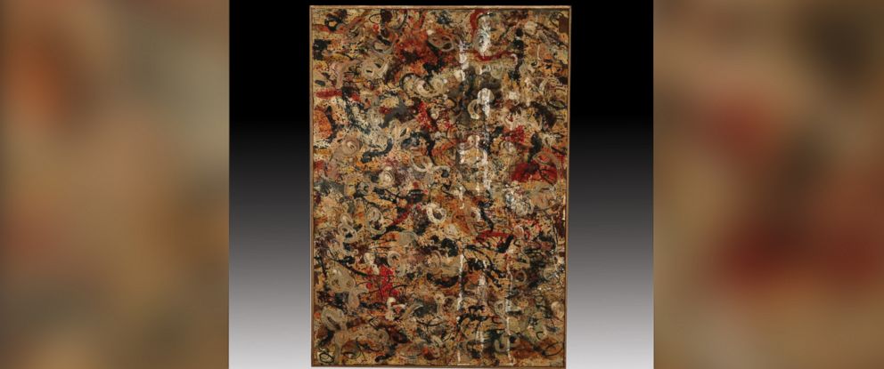 PHOTO: This painting, believed to be an original Jackson Pollock, may be worth $15 million.