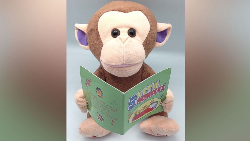 PHOTO: The Giggles International Animated Sing-Along Monkey toy.