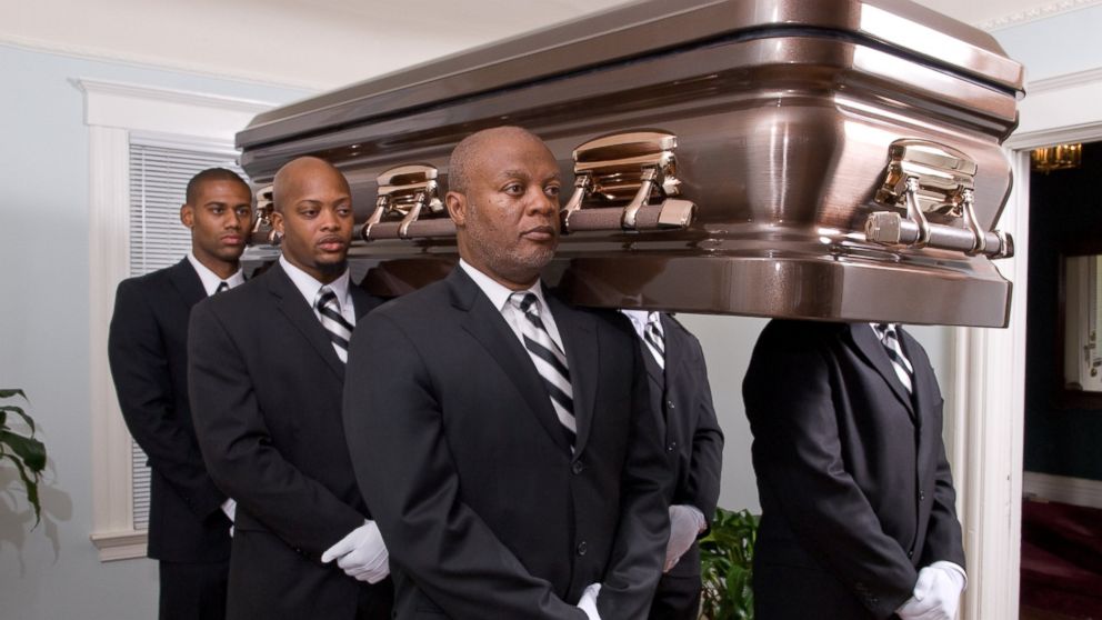 PHOTO: The John B. Houston Funeral Home offers its "White Glove" Professional Pallbearers services to families. 