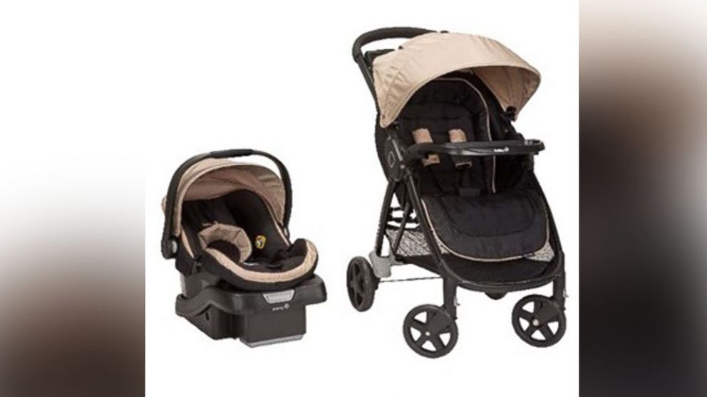 20,000 strollers like these are being recalled after being found to have a defect that could allow a child to fall out.