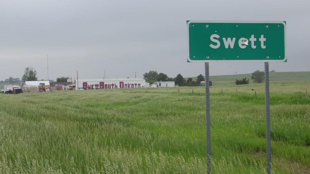 In South Dakota, a town called Swett is for sale.
