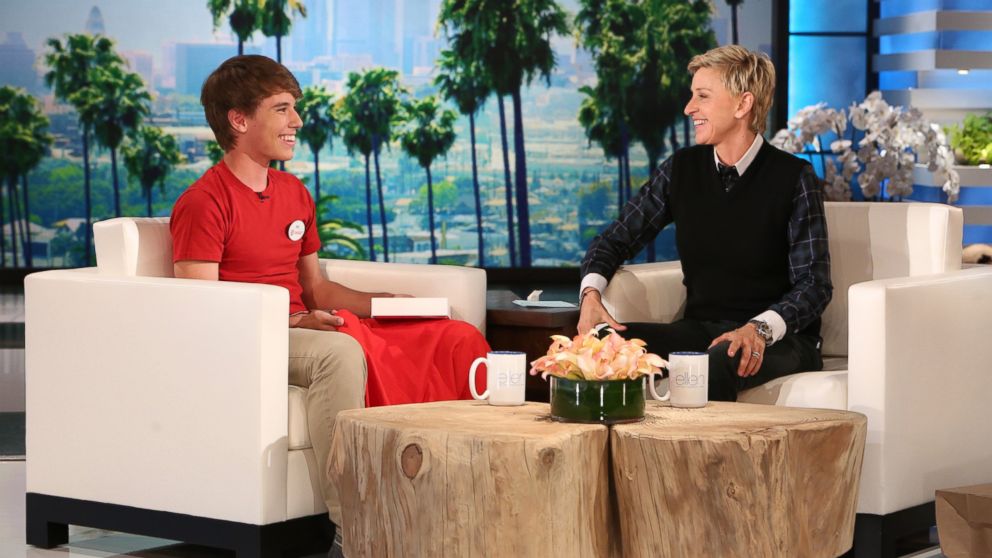 PHOTO: Alex Lee appears on "The Ellen DeGeneres Show," Nov. 5, 2014.