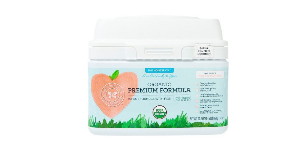 organic baby formulas