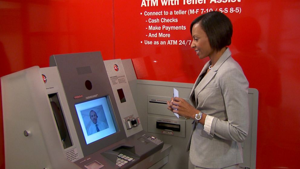 PHOTO: Bank of America is testing 150 "ATMs with Teller Assist" in 61 locations in the country.