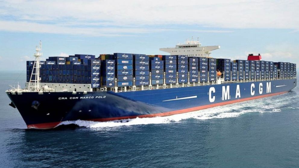CMA CGM offers  travelers boarding on containers ships.