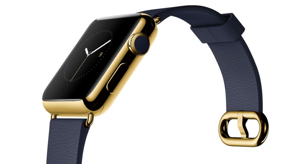 PHOTO: Apple Watch in yellow gold