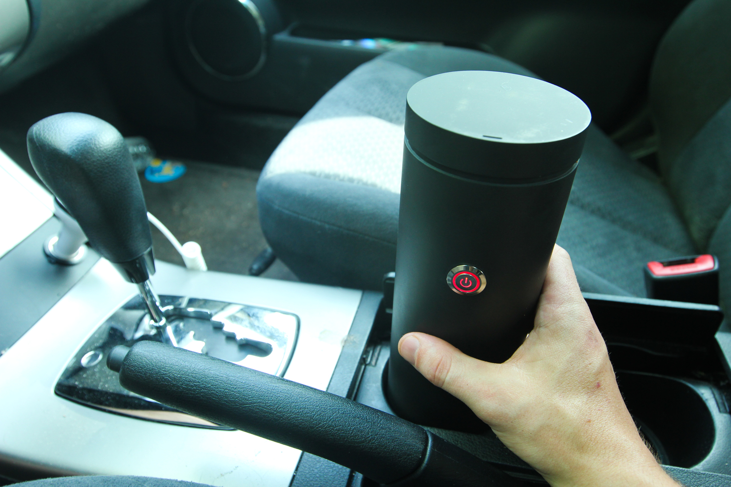 PHOTO: Hey Joe Coffee Mug lets you brew coffee inside the mug at the perfect temperature.