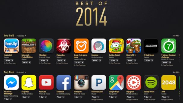 Apple S Best Of 2014 Free And Paid Apps Abc News