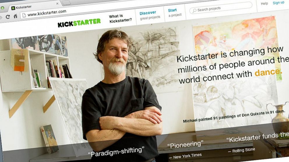 PHOTO: Since 2009, Kickstarter has funded 48,000 creative projects.