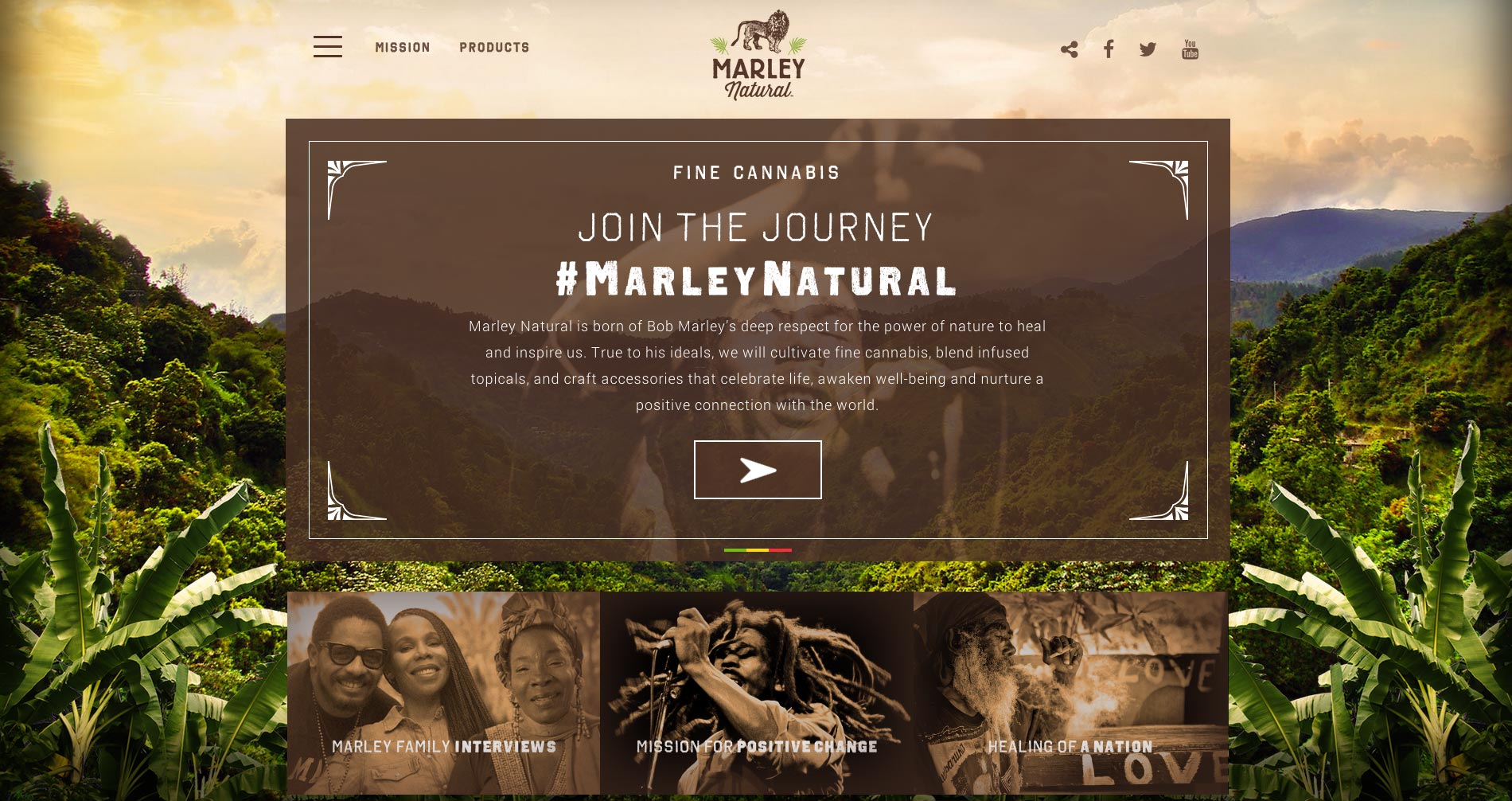 PHOTO: The "Marley Natural" website.