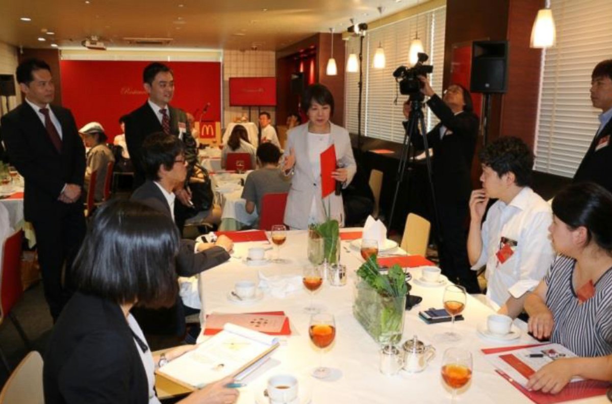 PHOTO: Tokyo visitors will enjoy a one-day high-end McDonald's pop-up on July 27, 2015. 