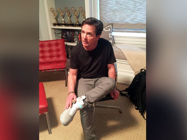 Self-Tying Shoes to Michael J. Fox 