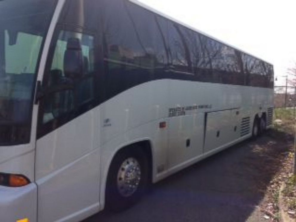 PHOTO: The MCI J4500 team bus, included as part of the Newark Bears' liquidation sale.
