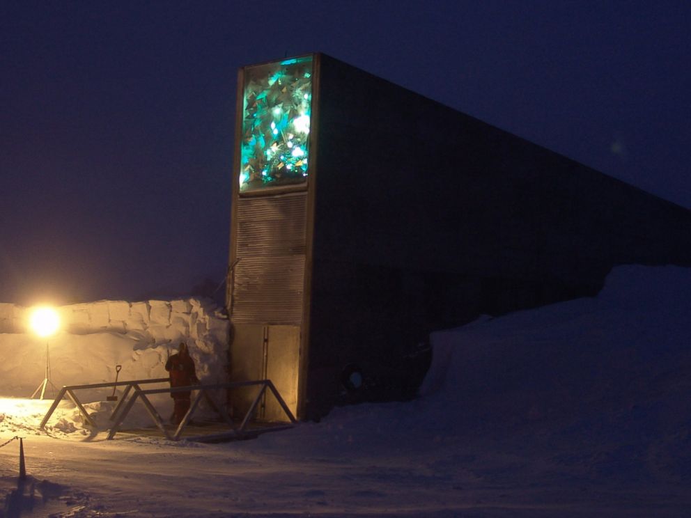 PHOTO: The Svalbard Global Seed Vault, pictured Feb. 26, 2008, in Longyearbyen, Norway.