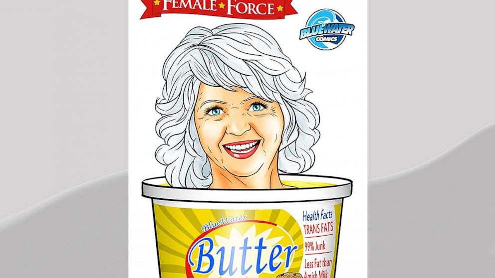 Bluewater Productions will release a "Female Force" comic book featuring Paula Deen in mid-October.
