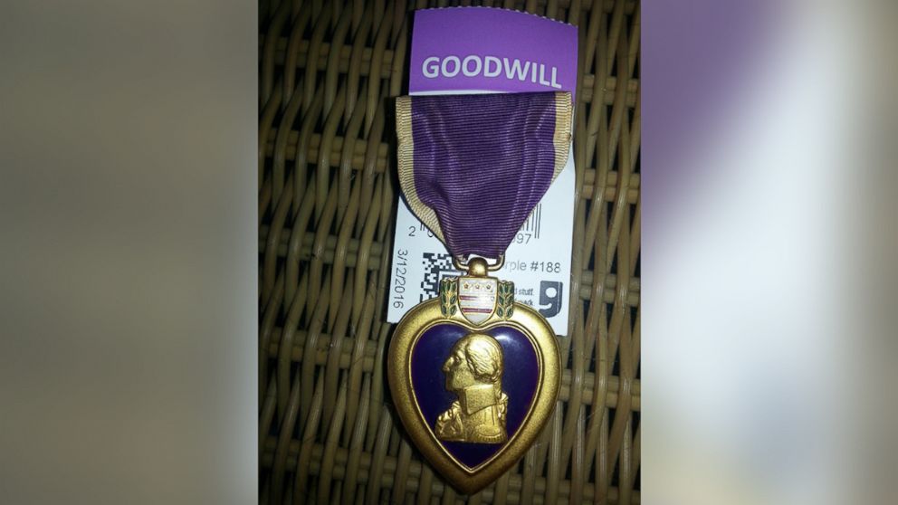 VIDEO: Laura Hardy paid $4.99 for the medal and plans to return it to the recipient's family.