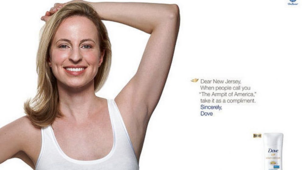 Unilever's Dove Drops NJ Billboard that Refers to the State as an 'Armpit'  - ABC News