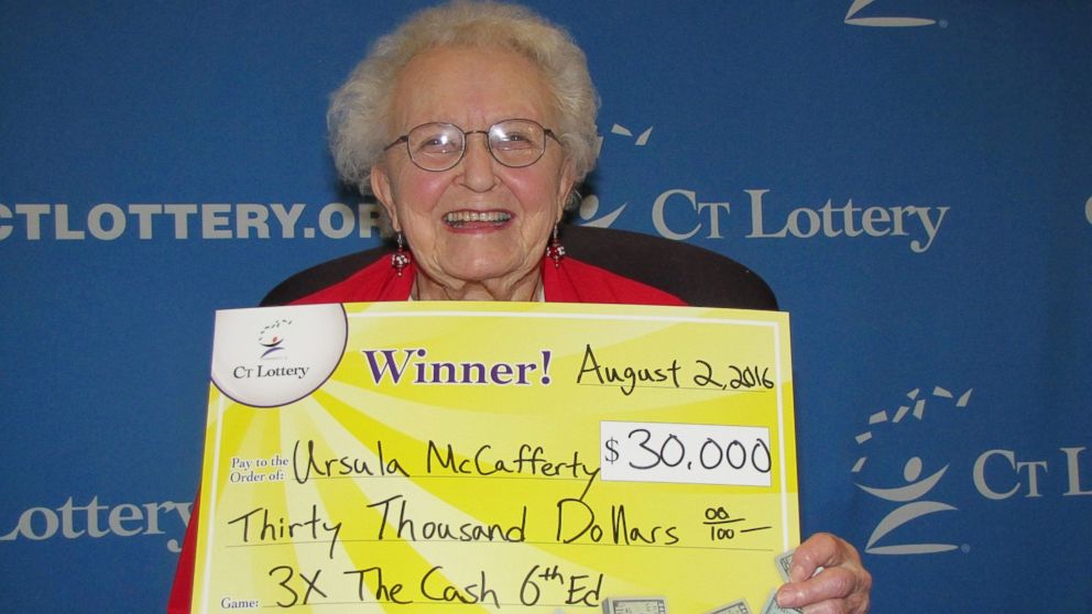 When 95-year-old Ursula McCafferty won $30,000 from the $30 worth of lottery tickets she purchases every week, she knew exactly what she wanted to buy with the money.