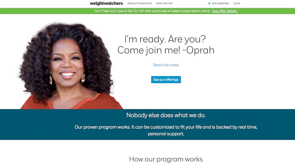 Oprah Winfrey's $43M Bet on Weight Watchers - ABC News