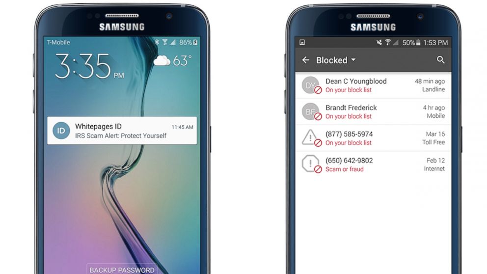 Whitepages' latest app update includes call blocking in time for tax season. 