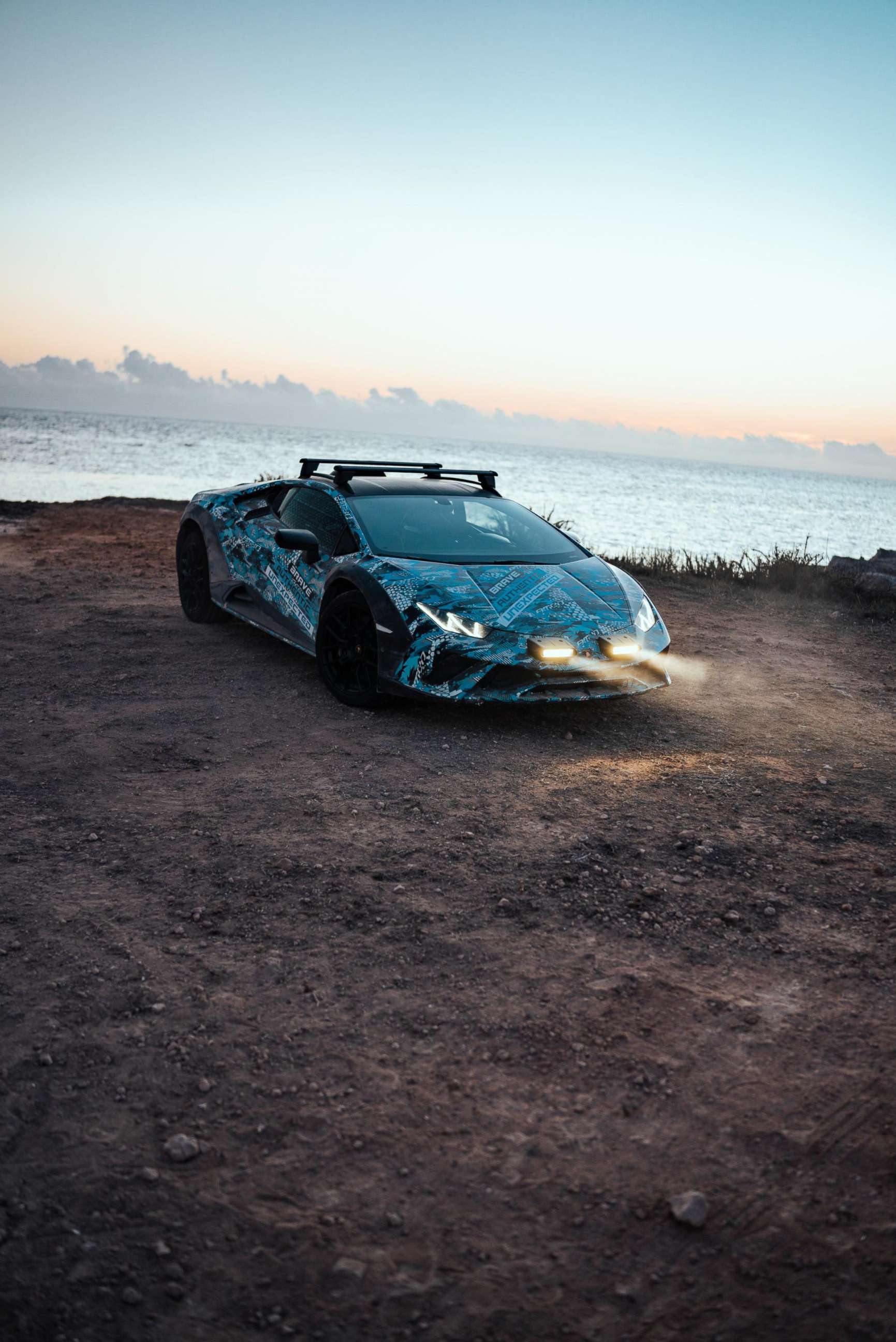 PHOTO: Lamborghini will reveal an all-terrain Huracan, named the Sterrato, at Art Basel in Miami this year.