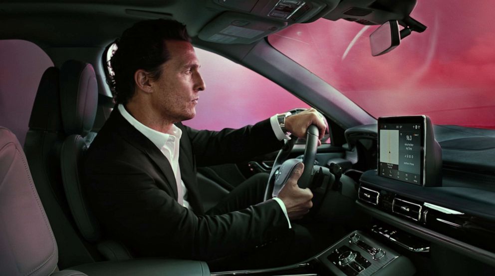 PHOTO: Matthew McConaughey has returned in a series of new ads for the Lincoln Aviator.