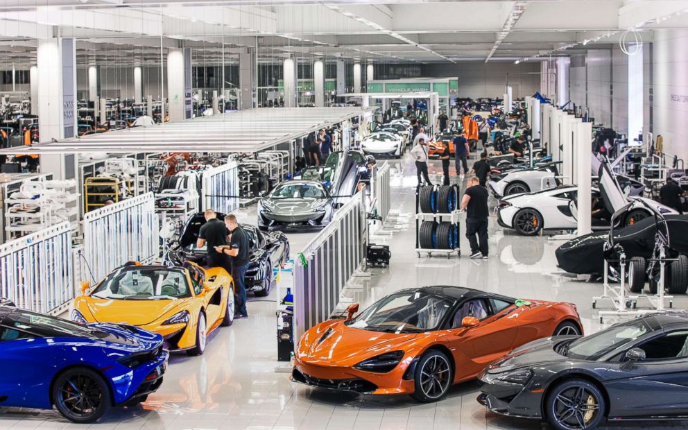 PHOTO: McLaren Automotive currently produces about 4,800 cars a year but wants to increase that number to 6,000.