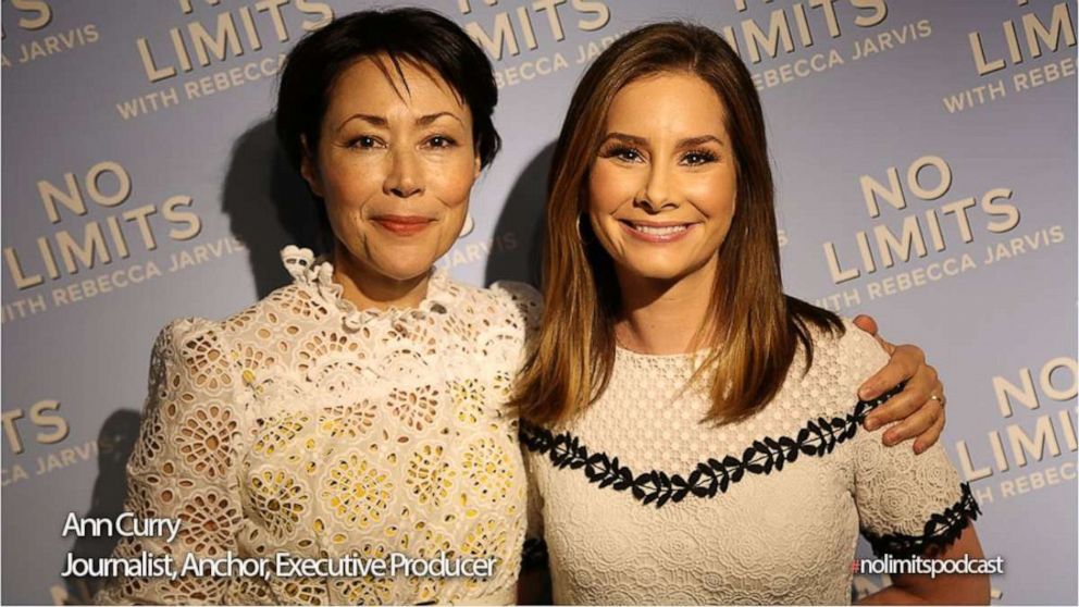 Award-winning journalist Ann Curry with ABC News' Rebecca Jarvis