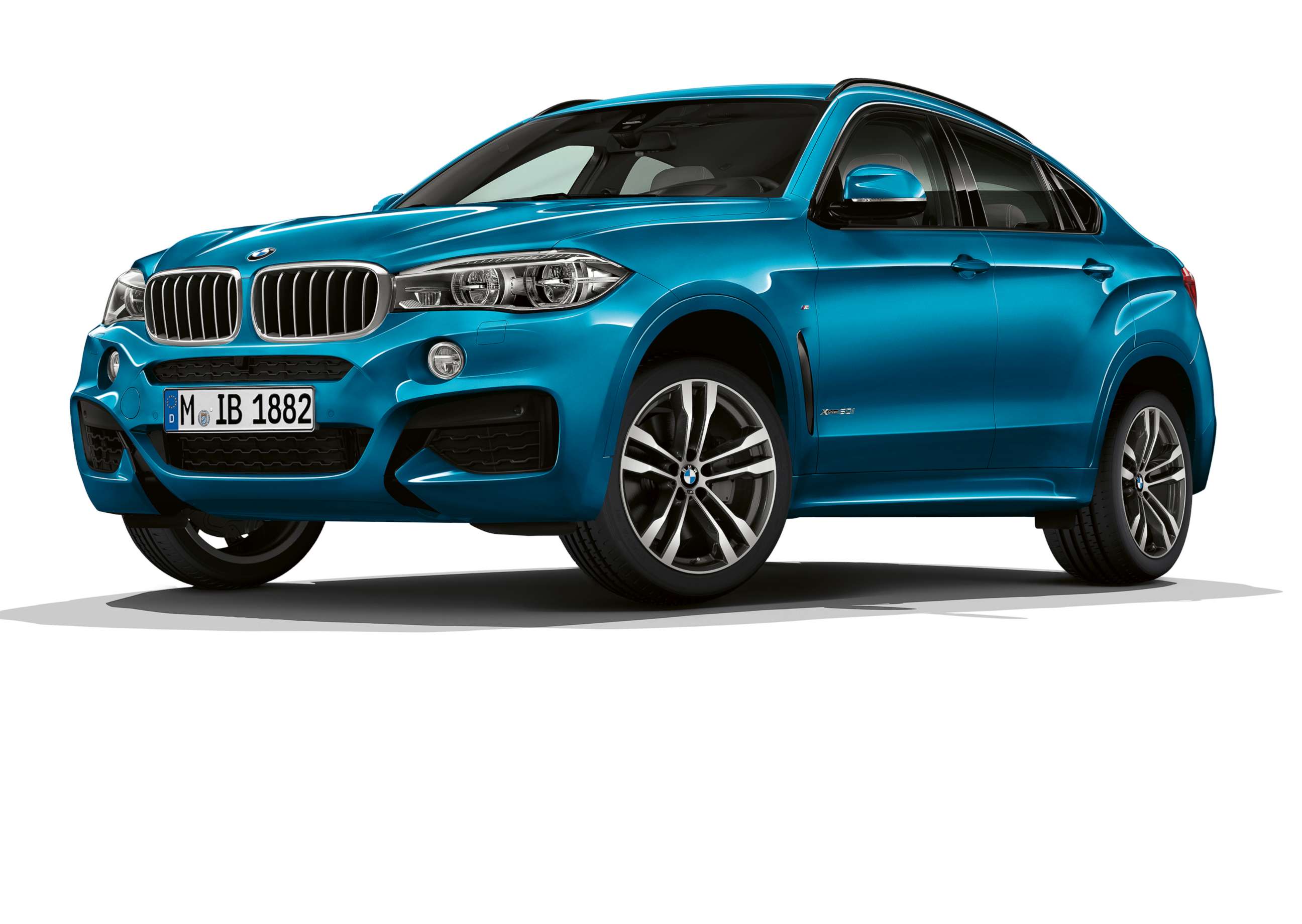 PHOTO: The BMW X6 M is seen here.