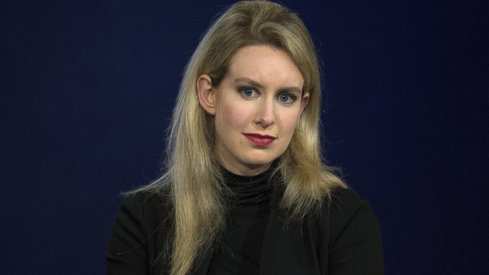 Elizabeth Holmes, CEO of Theranos, attends a panel discussion during the Clinton Global Initiative's annual meeting in New York, Sept. 29, 2015. 
