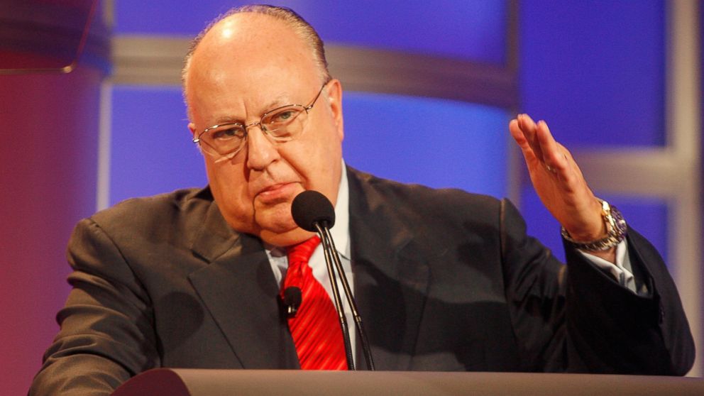 PHOTO: In a July 24, 2006 file photo, Roger Ailes, chairman and CEO of Fox News and Fox Television Stations, answers questions during a panel discussion at the Television Critics Association summer press tour in Pasadena, California.