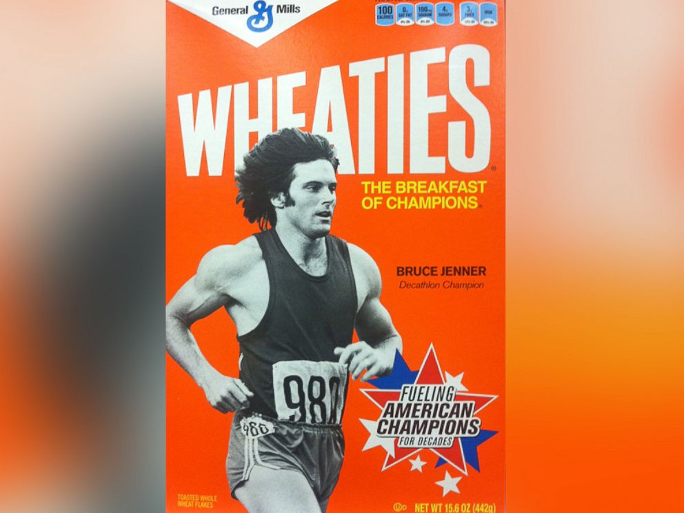 PHOTO: Bruce Jenner is seen on the  front cover of a Wheaties cereal box in a photo from Oct. 20, 2012.