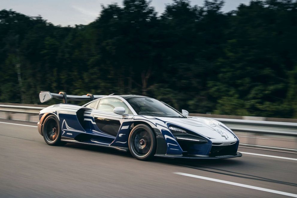 PHOTO: A McLaren Senna. 
