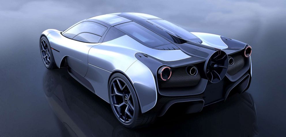 PHOTO: Gordon Murray's T.50 mid-engine supercar will be built with a naturally aspirated V12 engine and six-speed transmission.